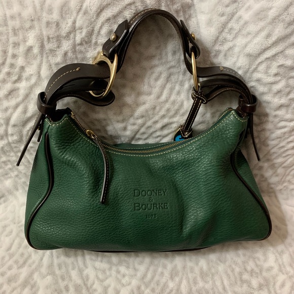 Dooney & Bourke Pebbled Leather Hobo Shoulder Bag - Picture 6 of 15